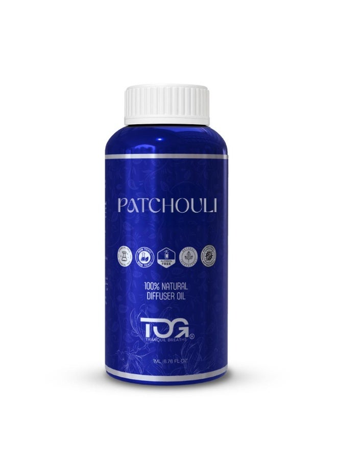 TOG Patchouli Diffuser Oil for Home Fragrance, 480ml Refill, Water-Soluble, Strong & Long-Lasting Aroma Infused with Hyper Boost Action for use in Home & Office - Image 1